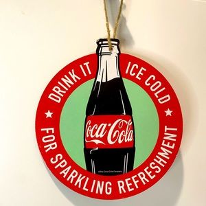 Coca Cola wall hanging